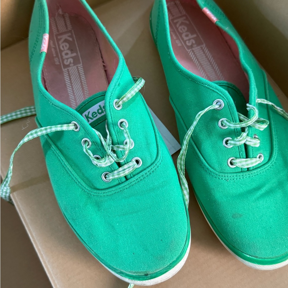 Keds Women's Bright Green Sneakers